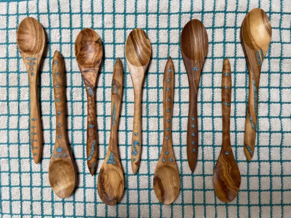 Mini Olive Wood Spoons