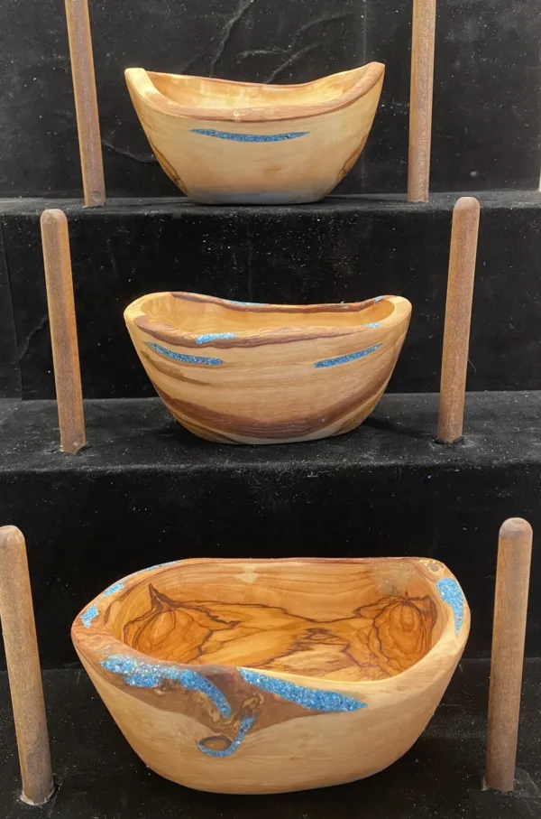 Olive Wood Small Bowl 3