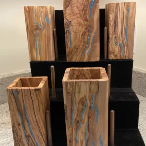 Olive Wood Utensil Holders