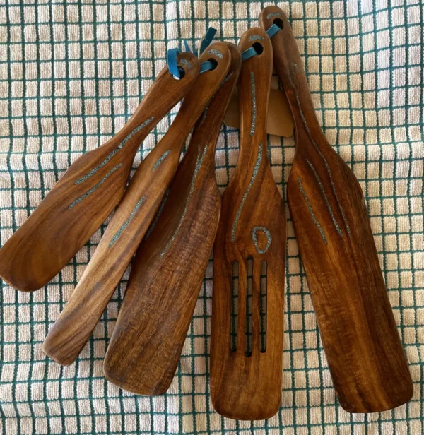 5 Piece Teak Spurtle Set