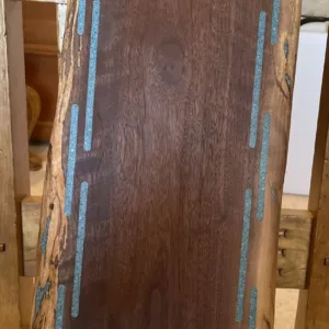 Live Edge Black Walnut Charcuterie Board- "Dash" design