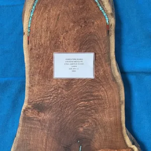 Live Edge Mesquite Charcuterie Board- "Cathy" Design