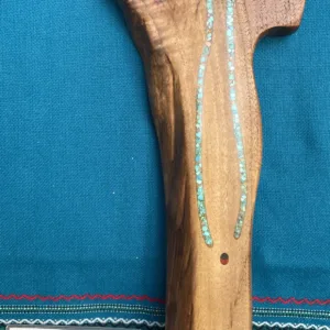 Live Edge Black Walnut Cross- "Cathy" Design