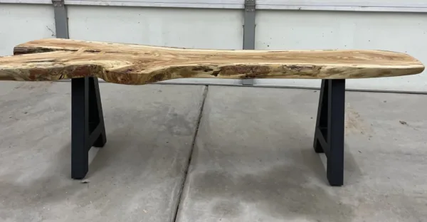 Custom Live Edge Box Elder Coffee Table